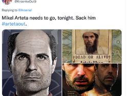 Netizen Tertawakan Arsenal Kembali ke Setting Asal