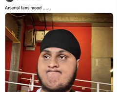Netizen Tertawakan Arsenal Kembali ke Setting Asal