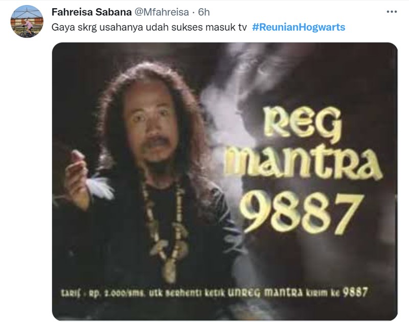 Meme Reuni Harry Potter