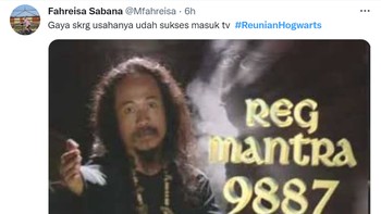 Meme Ki Joko Bodo disebut alumni Hogwarts. Foto: (Twitter)