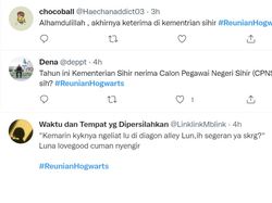 Kocak Abis! Reuni Hogwarts Ala Netizen Indonesia