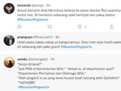 Kocak Abis! Reuni Hogwarts Ala Netizen Indonesia