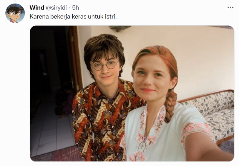 Meme Reuni Harry Potter