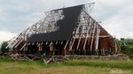 Menanti Rampungnya Perbaikan Gedung Geo Theater Sumedang