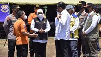 Kunjungannya itu untuk memastikan keadaan di lokasi. Selain itu ia juga ingin memastikan beberapa hal sudah dilakukan pascaerupsi.