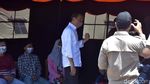 Momen Jokowi Tinjau Lokasi Terdampak Erupsi Gunung Semeru