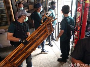 Potret Eksekusi 11 Rumah di Jalan Jawa, Kota Bandung