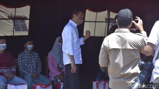 Presiden Jokowi di Lumajang