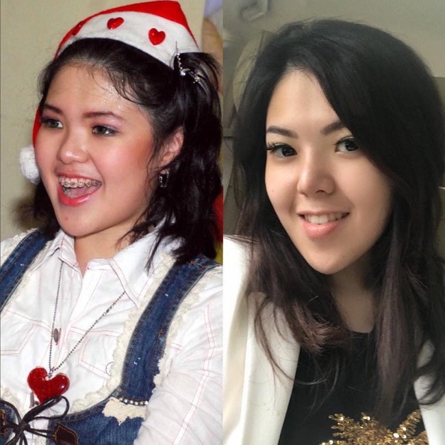 Beranjak remaja, imej bocah lucu dengan tubuh gempal mulai dilepas Tina Toon. Ia pun sempat membentuk girl group bernama Tina with D’girls pada 2011. Foto: Instagram/@tinatoon101