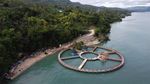 Pesona Jembatan Lingkar Lapaoili di Buton Selatan