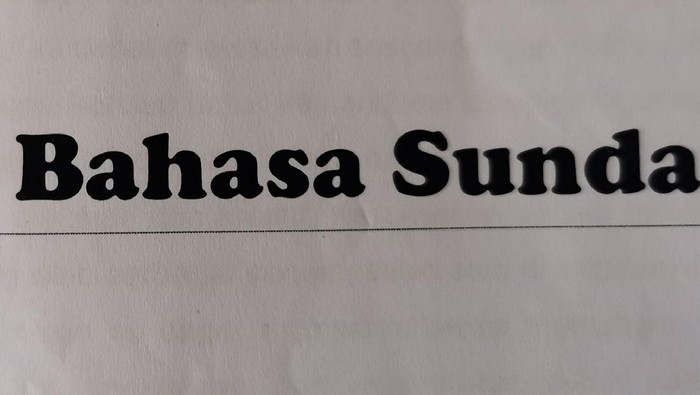 Bahasa Sunda