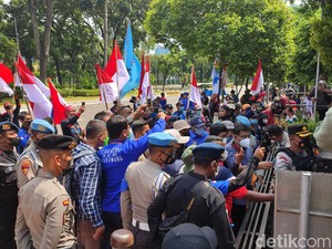 Amankan Demo Buruh, 400-an Personel Polisi Diterjunkan