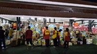 IDM Token menyalurkan bantuan senilai Rp 31,2 juta rupiah untuk korban erupsi Gunung Semeru.