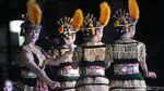 Gemulai Tarian Bedhaya Sapta Saat Pentas di Bandung