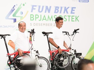 HUT Ke-44, BPJS Ketenagakerjaan Gelar Fun Bike & Seminar Internasional