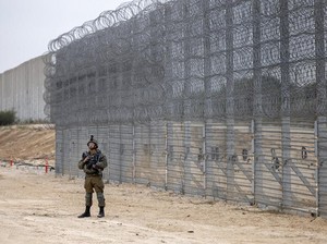 Manuver Israel Bikin Tembok Besi di Gaza dengan Sensor Tersembunyi