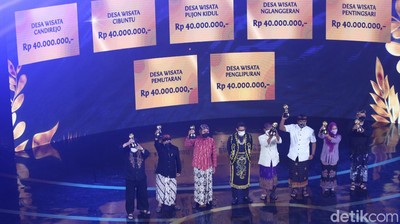 Kemeriahan Malam Malam Anugerah Desa Wisata 2021