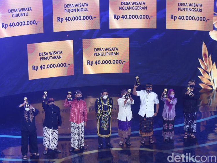 Kemeriahan Malam Malam Anugerah Desa Wisata 2021