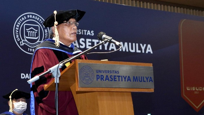 Rektor Universitas Prasetiya Mulya Prof. Dr. Djisman S. Simandjuntak.