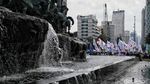 Semangat Buruh yang Tak Kenal Lelah Tuntut Kenaikan Upah