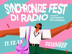Synchronize Fest di Radio Kembali, Ardhito Pramono hingga Kahitna Tampil Audio-Visual