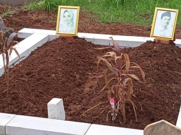Makam vanessa Angel dan Bibi Ardiansyah