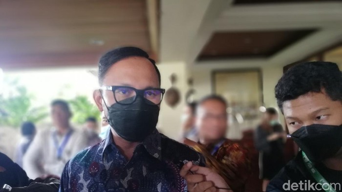 Wali Kota Bogor Bima Arya di Balai Kota Solo, Rabu (8/12/2021).