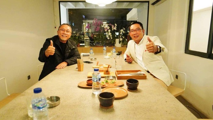 Zulkifli Hasan (Zulhas) dan Ridwan Kamil