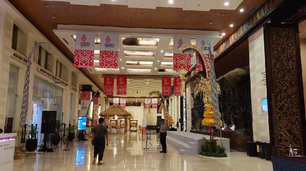 Bali Nusa Dua Convention Center (BNDCC). (CNBC Indonesia/Cantika Adinda Putri)