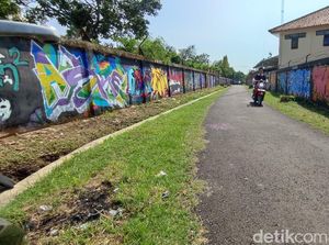 Keren! Mural Beragam Tema Hiasi Sudut di Kawasan Ciamis