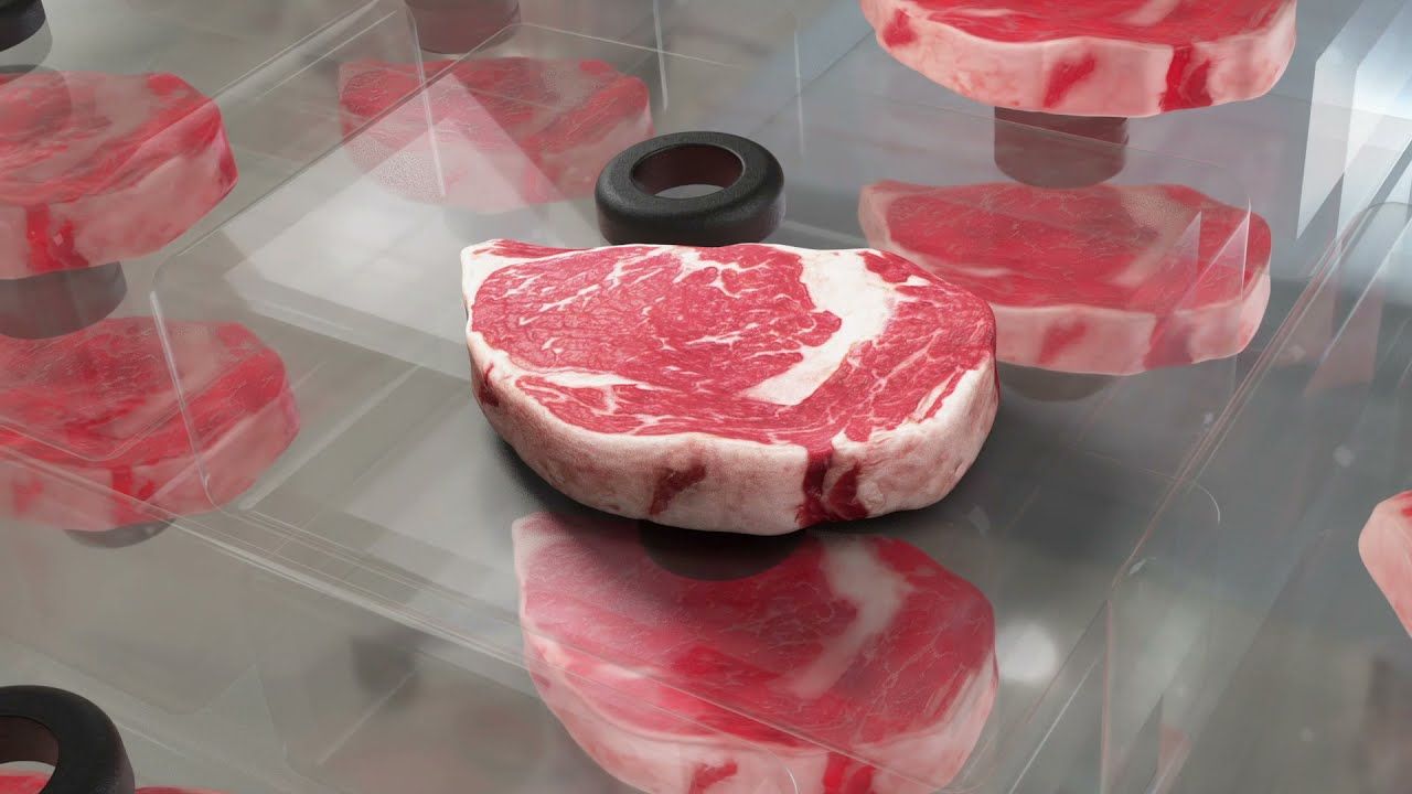 Ini Daging Steak Buatan Lab Terbesar di Dunia Dicetak dari Sel Sapi Asli
