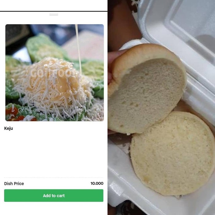 Ngakak! Begini Tampilan 10 Makanan Tak Sesuai Ekspektasi yang Dibeli via Ojol