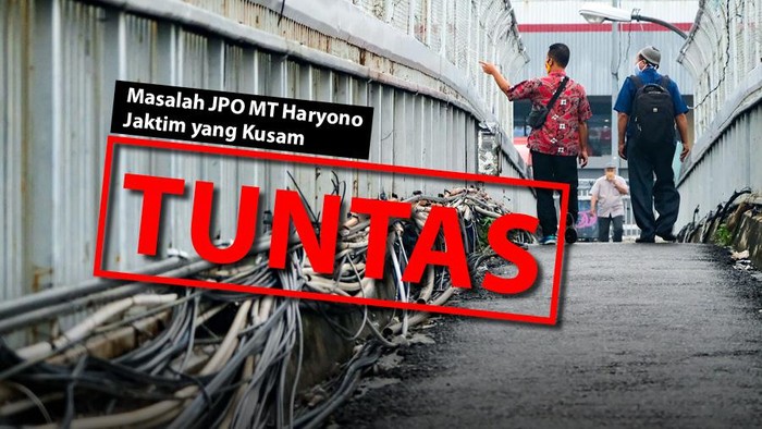 Masalah JPO MT Haryono Jaktim yang kusam: Tuntas