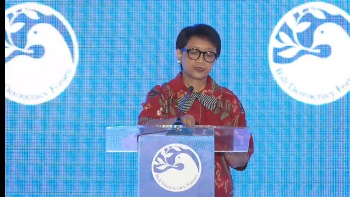 Menlu Retno buka Bali Democracy Forum (Matius Alfons-detikcom)