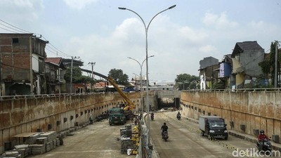 Sudah Bisa Dilintasi, Begini Kondisi Underpass Cibitung