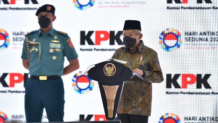 Wapres Maruf Amin Tutup Peringatan Hakordia 2021 (dok. setwapres)