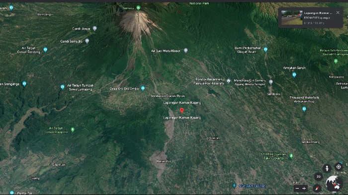 Erupsi gunung Semeru