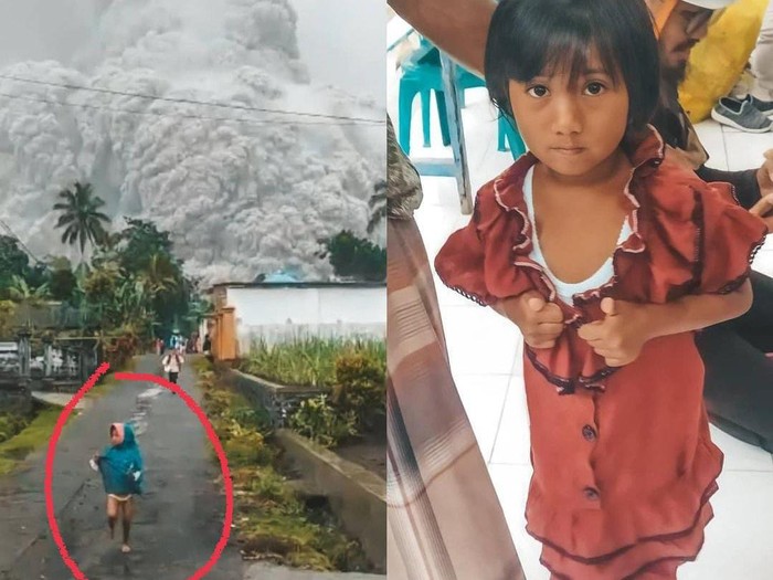 fida, bocah erupsi semeru