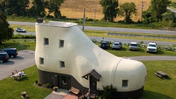 Rumah Sepatu Haines di Pennsylvania. Foto: Brightside