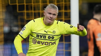 5 Pemain dengan Rasio Gol Terbaik Liga Champions, Haaland Nomor 1