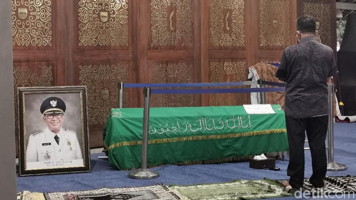 Jenazah Wali Kota Bandung Oded M Danial