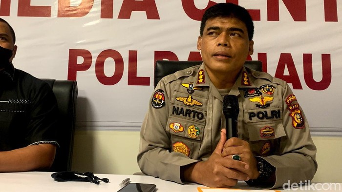Kabid Humas Polda Riau, Kombes Sunarto (Raja Adil Siregar/detikcom)