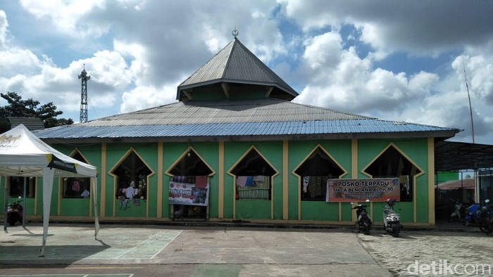Lokasi pengungsian banjir Makassar