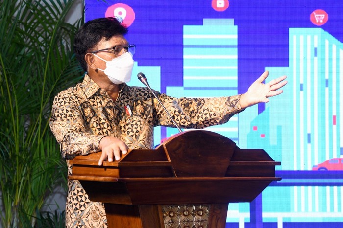 Menkominfo Johnny G Plate