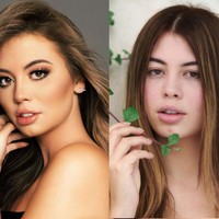 Eloisa Jo-Hannah, finalis dari Jerman wajahnya tampak beda dari sebelum dan sesudah makeup. Tanpa contouring dan foundation, wajah Eloisa tampak seperti baru bangun tidur. Namun di situlah tujuan dari pemotretan ini. Untuk memberikan edukasi kepada wanita lain bahwa Miss Universe tidak selalu sempurna. Foto: dok. Instagram Miss Universe