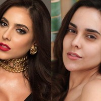 Luiseth Materan dari Venezuela penampilan sebelum dan sesudah makeup tampak kontras. Namun dia justru menunjukkan kecantikan natural ketika tidak mengenakan makeup berlebih. Foto: dok. Instagram Miss Universe