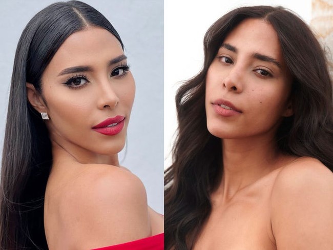 Inilah penampilan Debbie Aflalo, finalis yang mewakili Republik Dominika ketika tampil tanpa makeup. Wajah dengan flek lingkar hitam di bawah mata ditunjukkan oleh Debbie dengan percaya diri. Foto: dok. Instagram Miss Universe