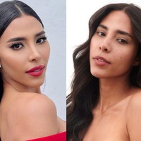 Inilah penampilan Debbie Aflalo, finalis yang mewakili Republik Dominika ketika tampil tanpa makeup. Wajah dengan flek lingkar hitam di bawah mata ditunjukkan oleh Debbie dengan percaya diri. Foto: dok. Instagram Miss Universe