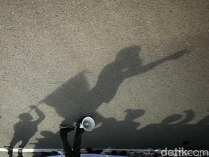 Ada Demo di Depan Gedung Kemenkes, Lalin Jl Rasuna Said Normal