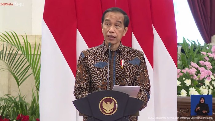 Presiden Jokowi (Foto: Tangkapan layar YouTube Setpres)